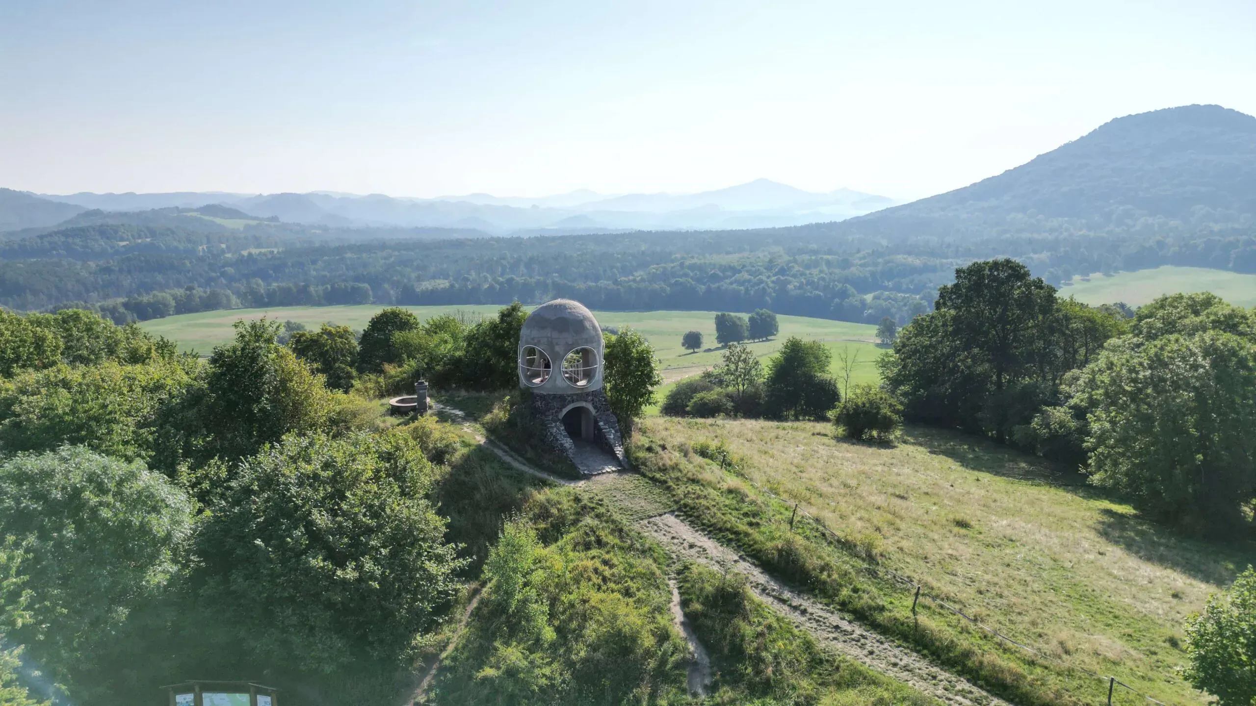 Rozhledna Růženka – panoramatický výhled na České Švýcarsko